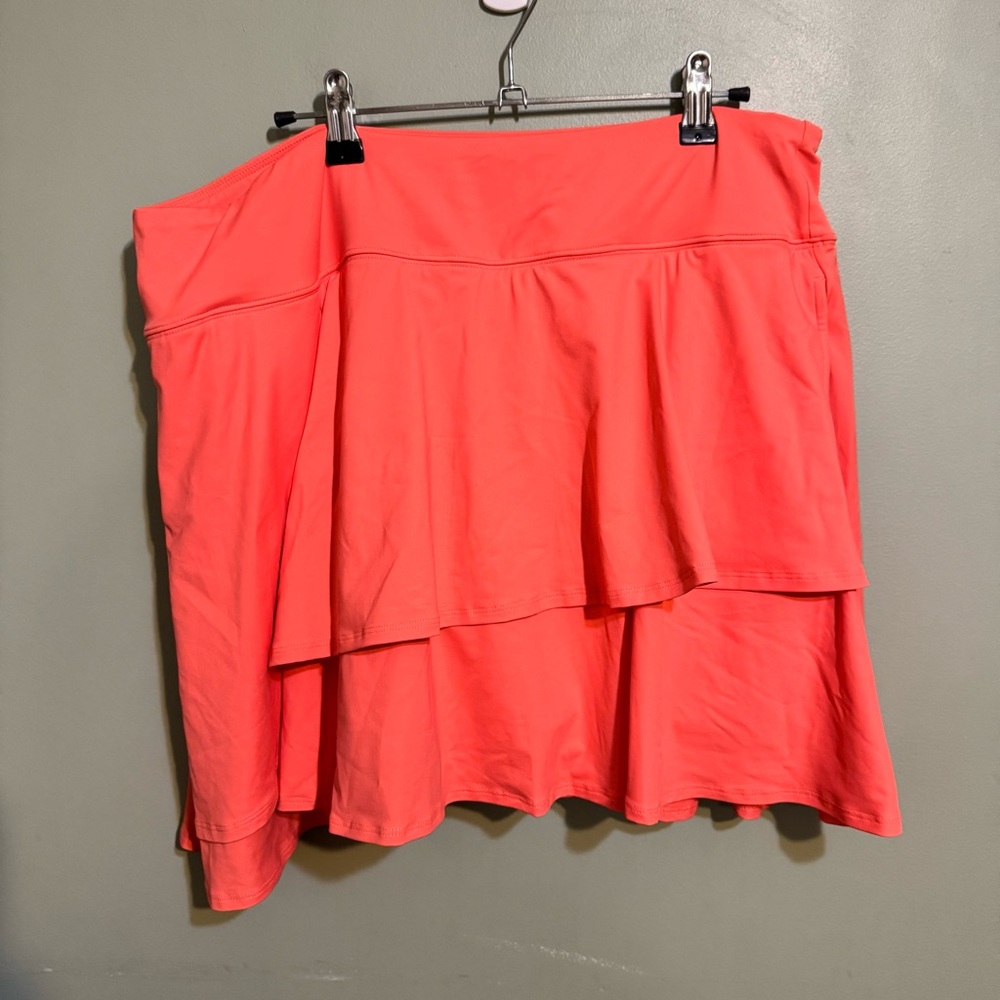 Lands' End Women's High Waisted Tulip Hem Swim Skort